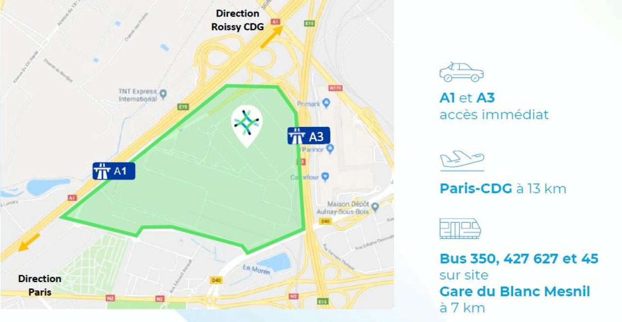 Entrepôt Aulnay-sous-Bois 797m² Location entrepôt Aulnay-sous-Bois Seine-Saint-Denis OLLOG2424443 2